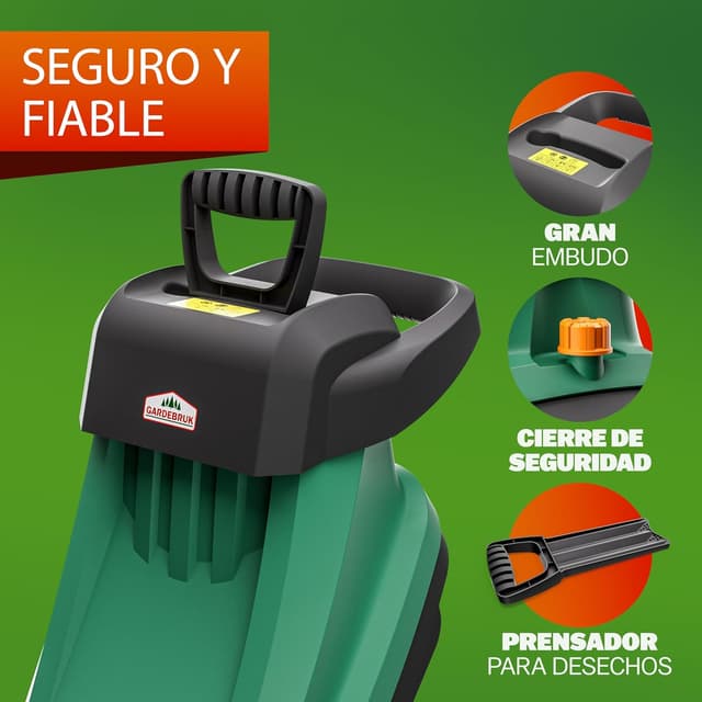 Detalle 2 de Gardebruk trituradora 45mm 2400W