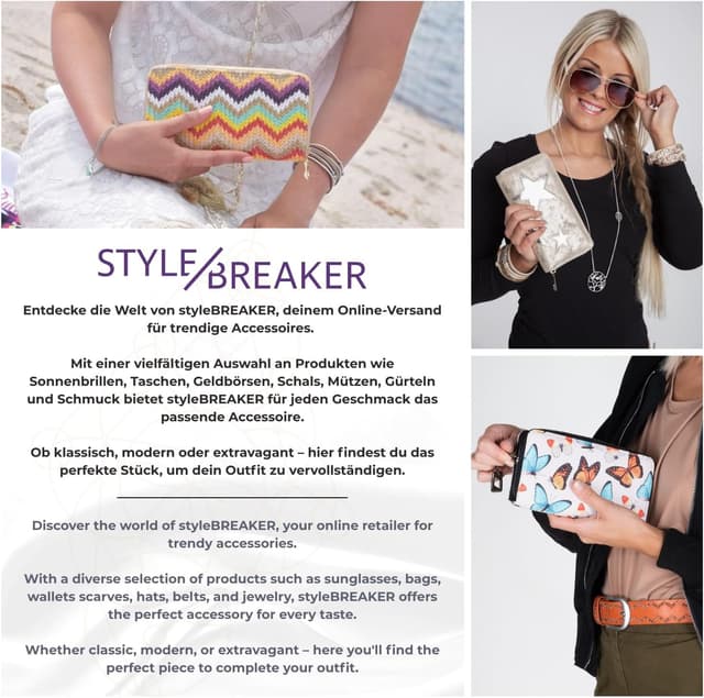 Thumbnail 6 de styleBREAKER 02040115 Portefeuille pour Femme