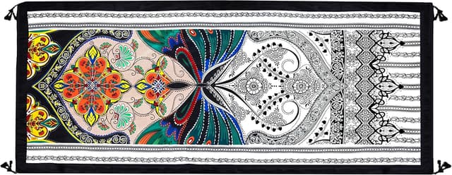 Detalle de GLORIS Damen Schal 180 x 90 cm 🧣