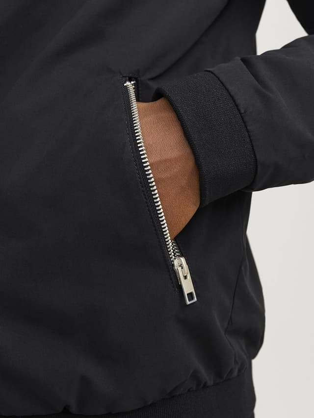 Detalle de JACK & JONES Herren Blousonjacke im Regular Fit (Polyester)