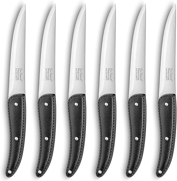 Imagen de Lou Laguiole 868000MB02BP7 Prestige - Juego de 6 Cuchillos Carne🗡 en OfertitasTOP