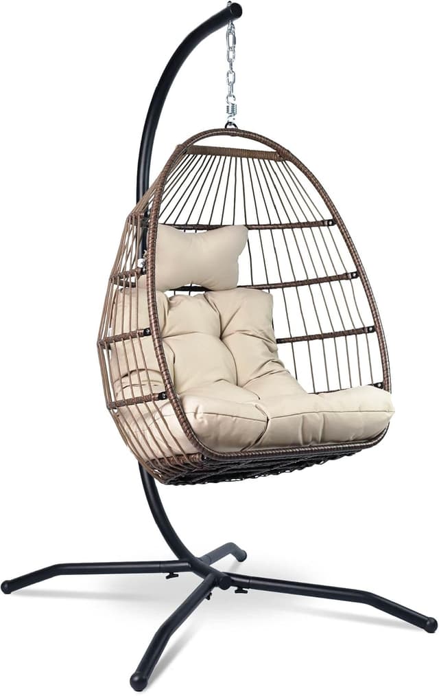 Detalle de Vita5 Hanging Egg Chair 150 kg load capacity