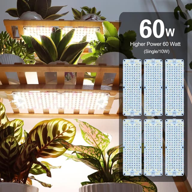 Thumbnail 2 de 6Pack Flat Panel Grow Lights