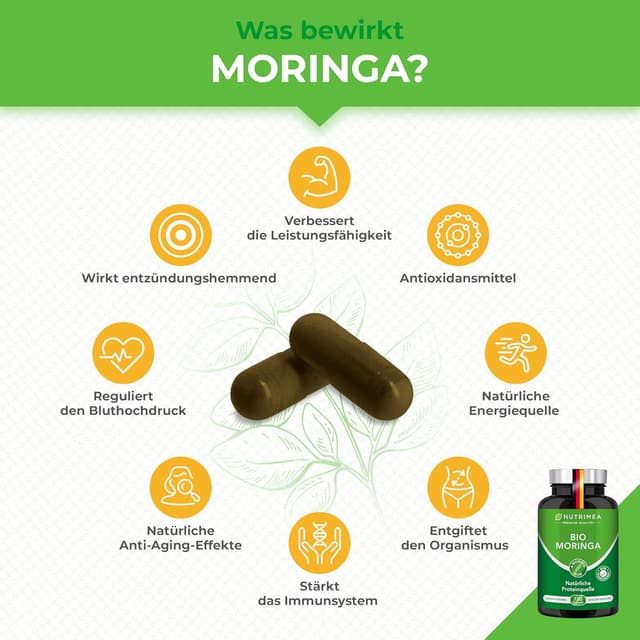 Thumbnail 1 de Moringa Oleifera Bio 120 Kapseln đ±