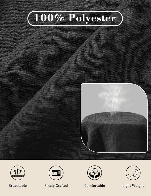 Detalle de Pantalon femme CMTOP fluide à jambes larges, taille haute élastique avec cordon de serrage et poches