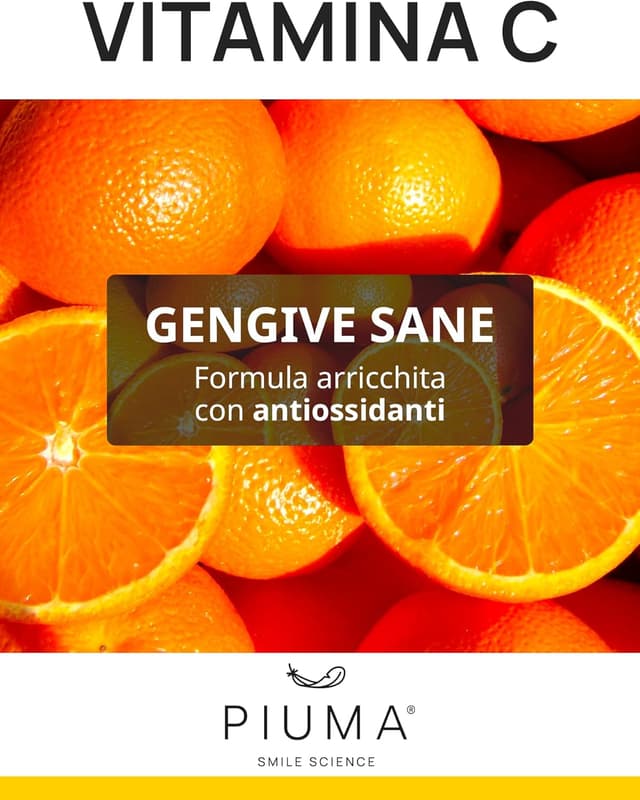 Detalle de PIUMA dentifricio alla vitamina C, 75 ml