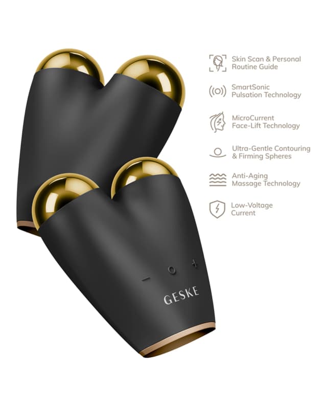 Thumbnail 1 de Geske Tratamiento Facial MicroCurrent Face-Lifter 6 in 1 Black Gold