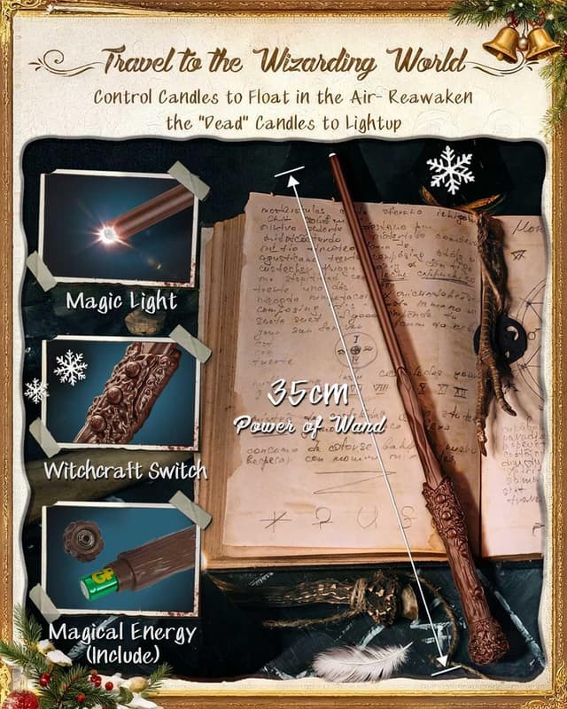 Thumbnail 2 de CSNDICE Floating Candles with Wand 20pc Battery-Operated โ๐