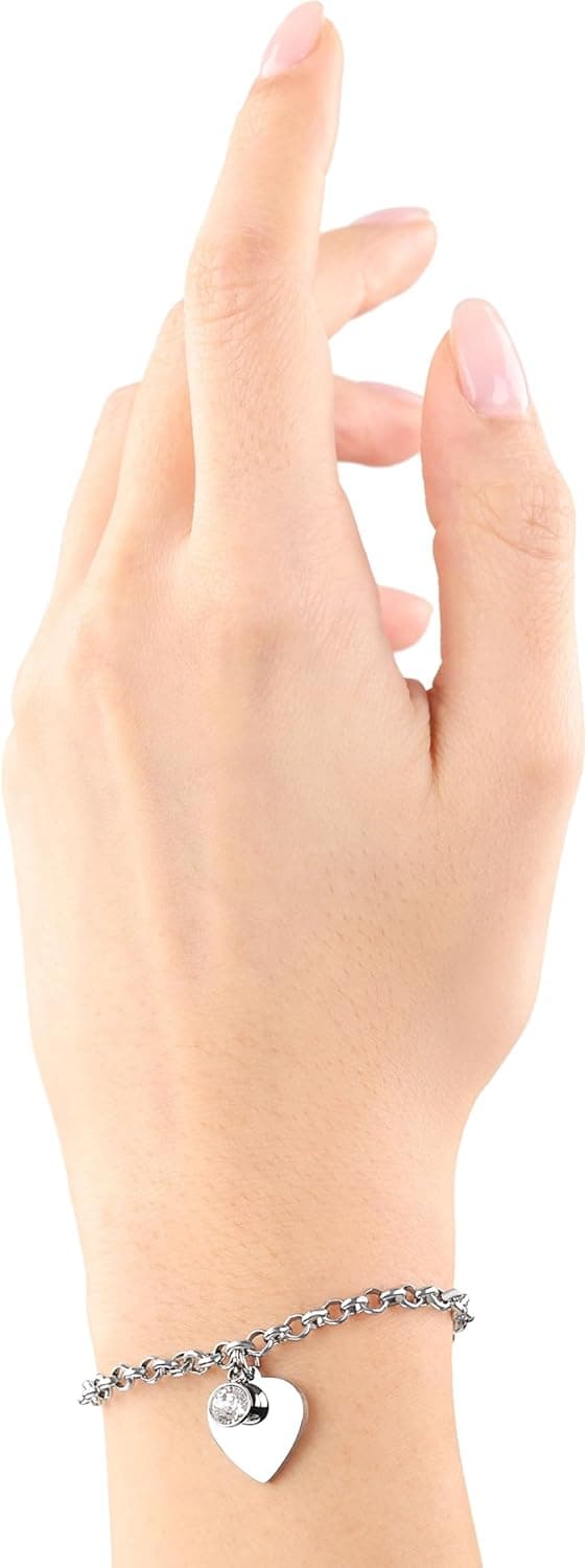Detalle 2 de s.Oliver Pulsera corazón plata 925
