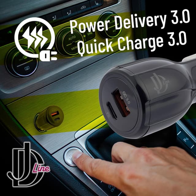 Thumbnail 3 de Caricatore Auto USB-C QC 3.0