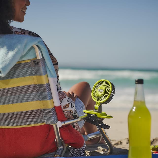 Thumbnail 5 de RYOBI RCF4-120G Ventilatore a Pinza Ø 9cm 2,0Ah