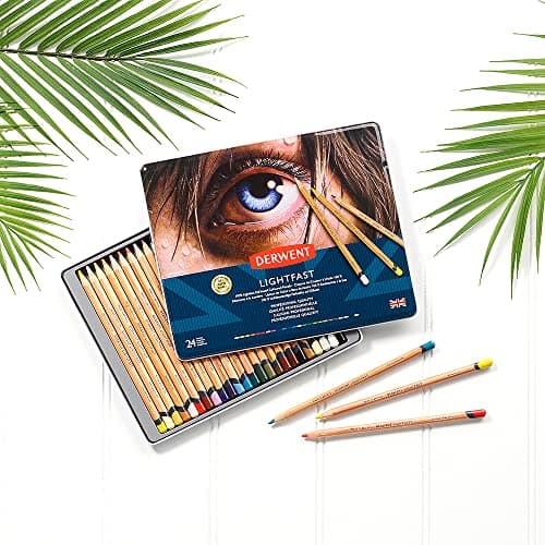 Thumbnail 5 de Derwent Lightfast 24 Lápices de Colores en Caja Metálica