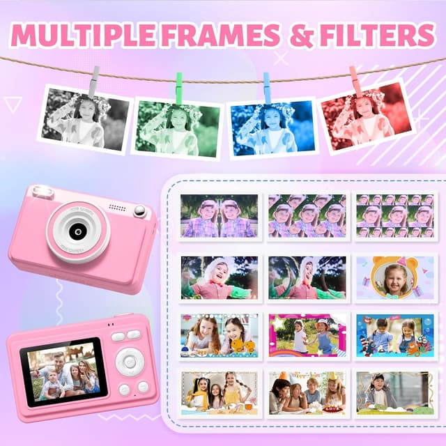 Thumbnail 4 de GREENKINDER Kids Camera 1080P with 32GB card