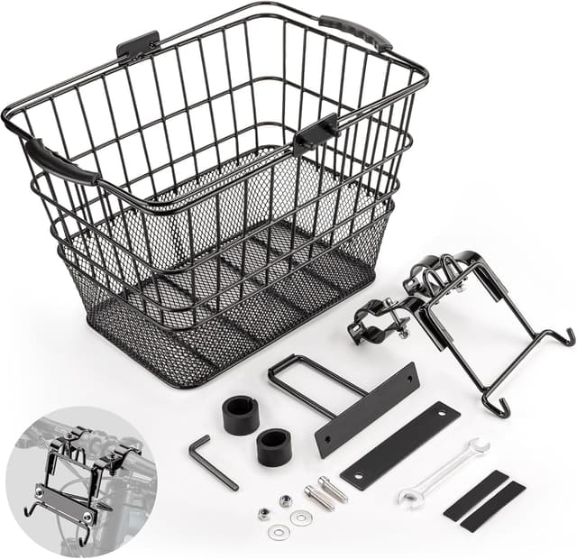 Detalle 2 de PINNAMAX cestino anteriore bici 7 kg