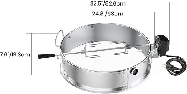 Thumbnail 3 de onlyfire Ensemble anneaux Pizza 15" 🍕