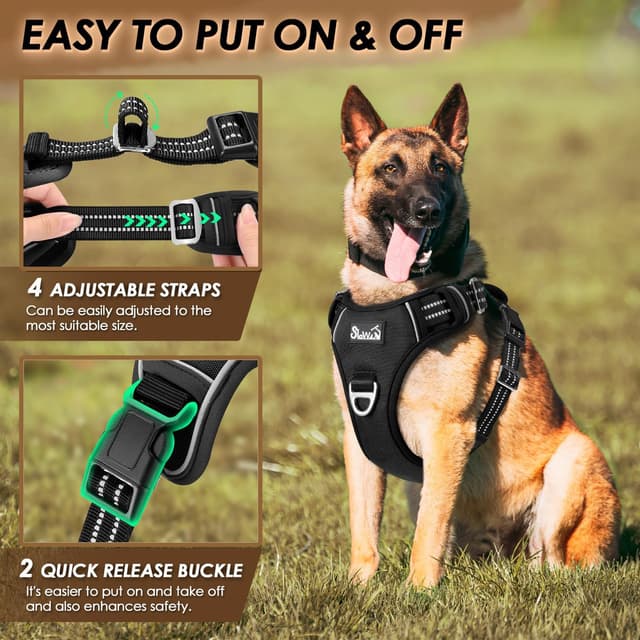 Thumbnail 6 de Eyein Dog Harness Large Dog Anti Pull L