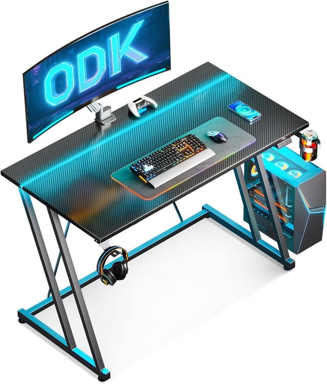 Detalle de ODK Scrivania Gaming 100 × 50 cm