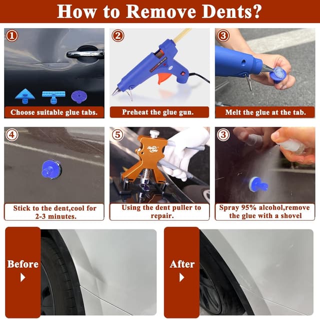 Thumbnail 5 de VEXTRO Car Dent Puller Kit 100W