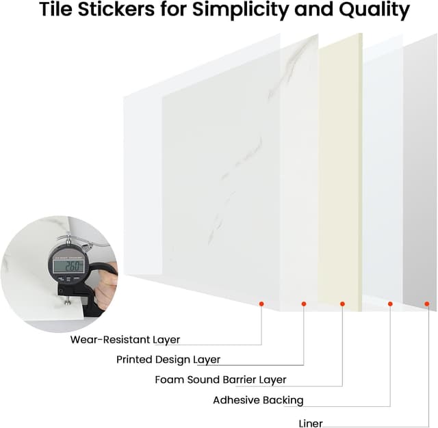 Thumbnail 3 de Hode Credence Adhesive 10 pièces 1,8 m² 🏠