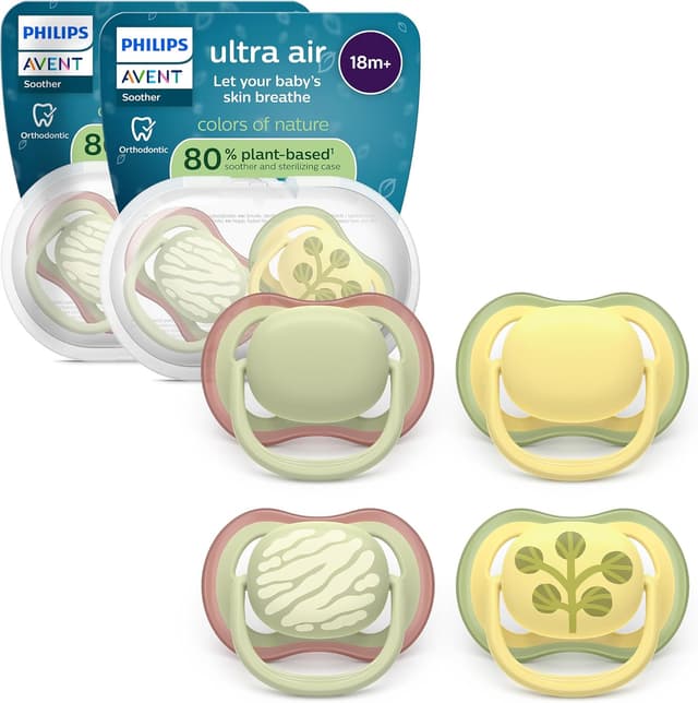 Detalle de Philips Avent Ultra Air Soothers 18 months+