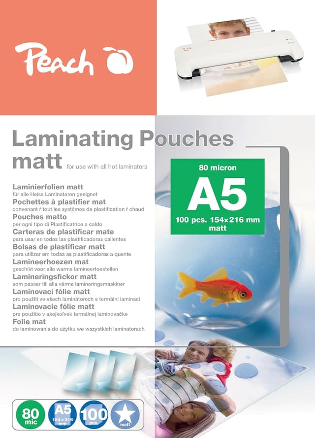 Detalle 2 de A5 Laminierfolien 80 Mikron, 154 x 216 mm