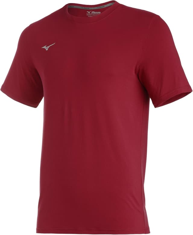 Detalle de Mizuno Youth Comp Diamond Short Sleeve Crew (Quick-Dry, Lightweight)
