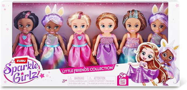 Detalle 2 de Sparkle Girlz Princess 6 Pack