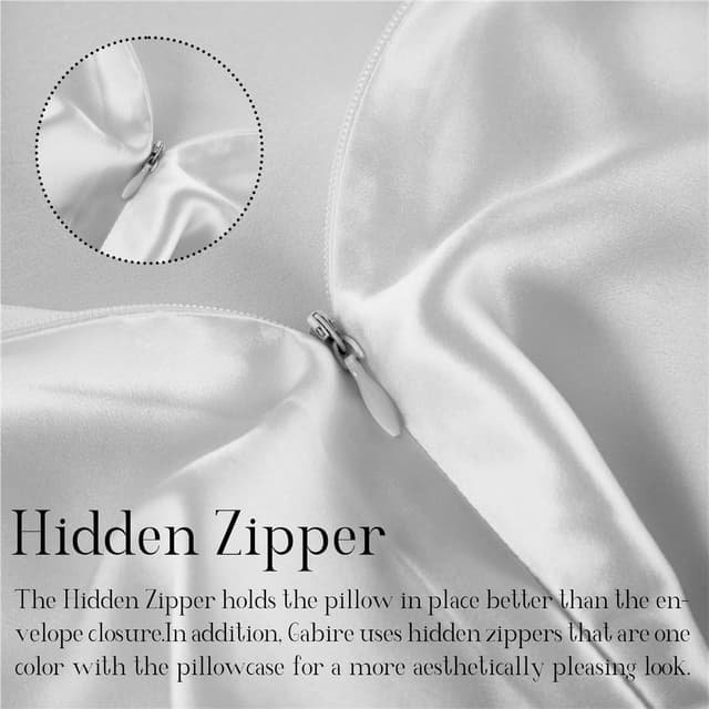 Detalle 2 de Gabire Mulberry Silk Pillowcases 20×26