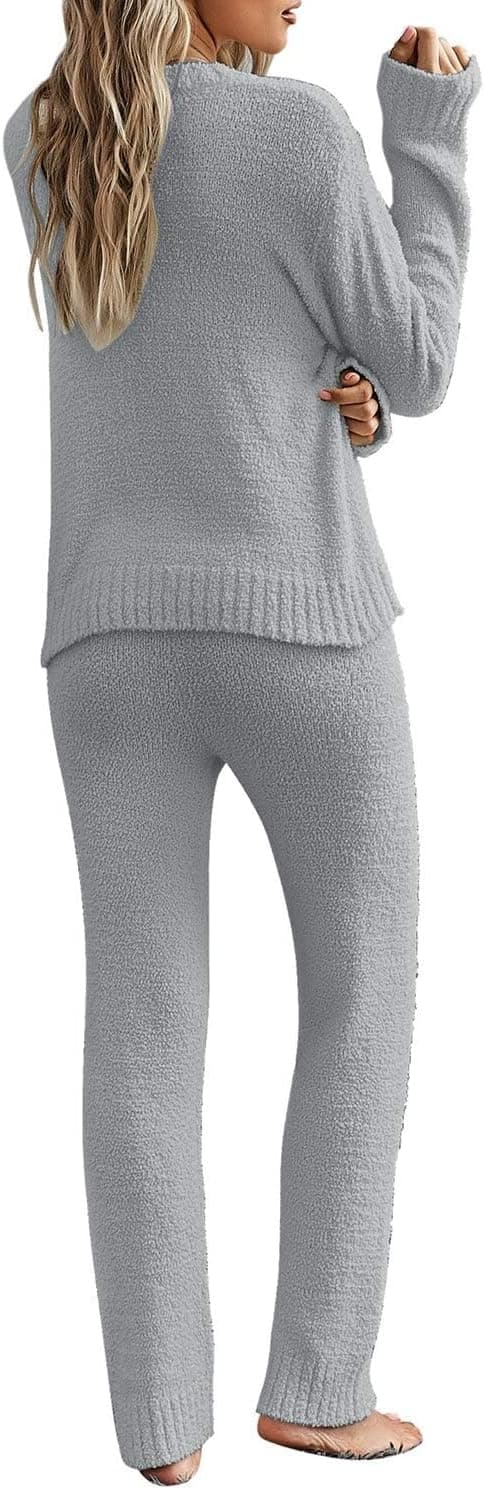 Thumbnail 6 de luvamia Women's Casual Pajama Set fuzzy fleece loungewear
