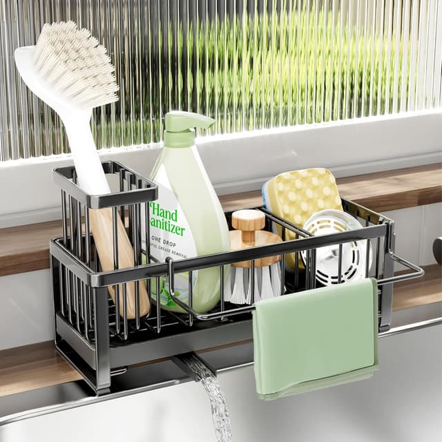 Detalle de SWTYMIKI Kitchen Sink Caddy Organiser