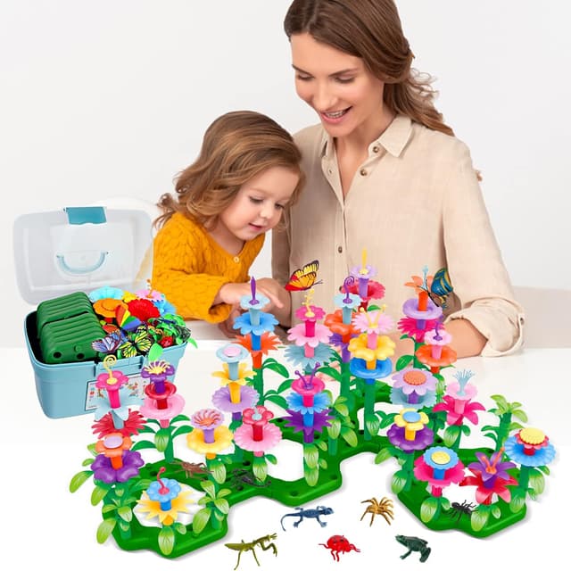 Detalle 2 de Insect Flower Garden STEM Set, 156 PCS