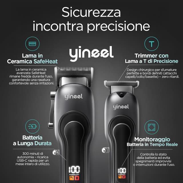 Detalle 2 de Yineel Tagliacapelli Professionale 300 min