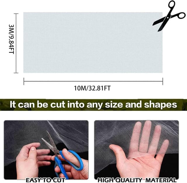 Detalle de Pflanztunnel Insektenschutznetz 3x10 m