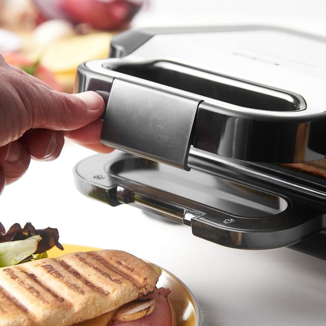 Detalle de Russell Hobbs Multifunktionsgerät 3-in-1 Creations 26810-56: Sandwichmaker, Waffeleisen & Kontaktgrill