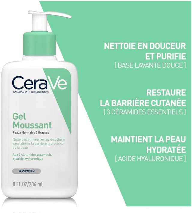 Detalle de CeraVe routine hydratante, 473 ml
