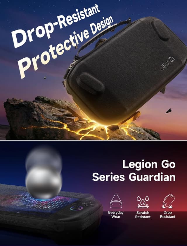 Thumbnail 3 de JSAUX Slim Reisetasche für Lenovo Legion Go 8 Karten