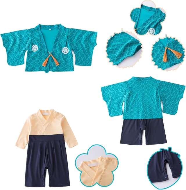 Detalle de Tutina kimono anime bambino 9-36 mesi