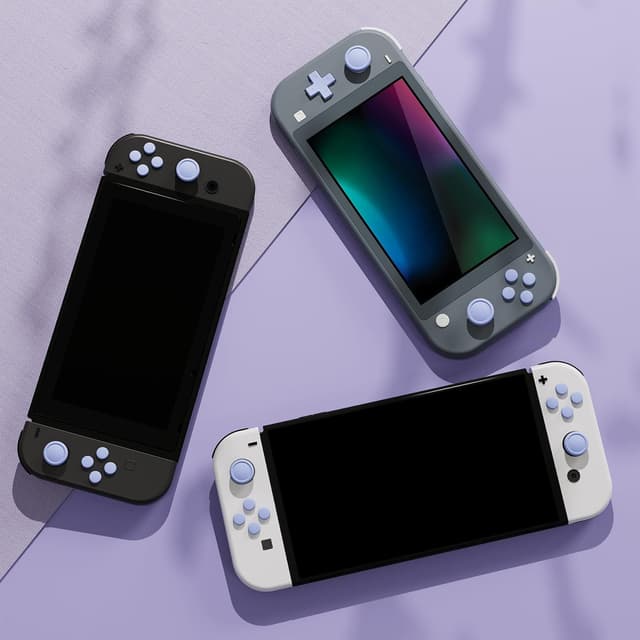 Detalle de playvital Switch Lite silicone button set