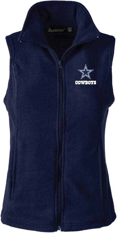 Detalle de Dunbrooke NFL Women’s Lady Houston pullover jacket with anti-pill fleece