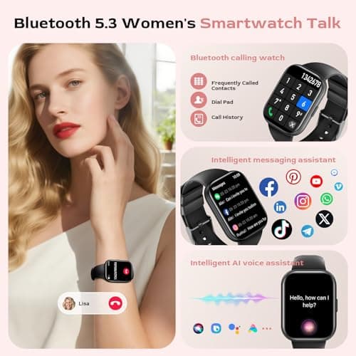 Detalle 2 de Miecgth Smartwatch Hombre/Mujer 1.75" TFT 💪 IP68 Bluetooth
