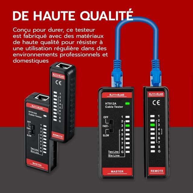 Thumbnail 4 de Mcbazel Testeur câble réseau 60V 🛠