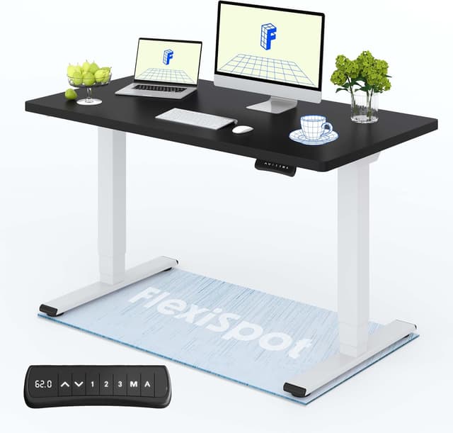 Detalle de FLEXISPOT E5 Pro+ Scrivania Elettrica 120x60 cm