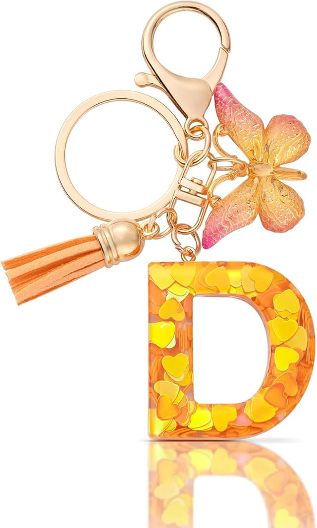 Detalle de CHUQING Schlüsselanhänger 11,5 cm Buchstabe