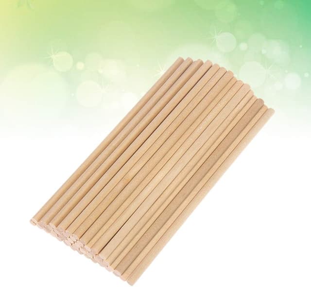 Thumbnail 5 de EXCEART Holzdübel Set 200 Stück 15 cm