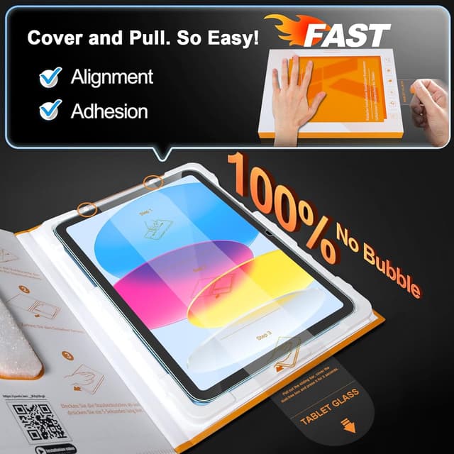 Detalle de iPad 11 screen protector, 2 pack