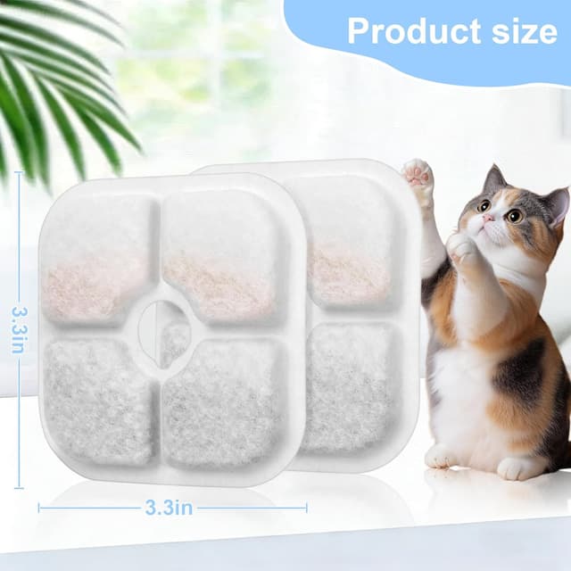 Detalle de Eco-Friendly Pet Fountain Filters 10 Pack
