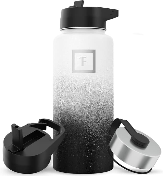 Imagen de Insulated Water Bottle 650 ml with Straw en OfertitasTOP