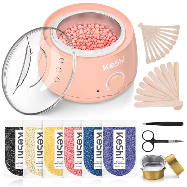 Imagen de KeShi Waxing Kit 500ml Painless Wax Warmer en OfertitasTOP