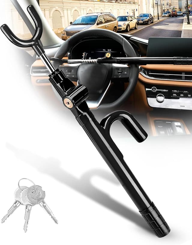 Imagen de Tevlaphee Steering Wheel Lock en OfertitasTOP
