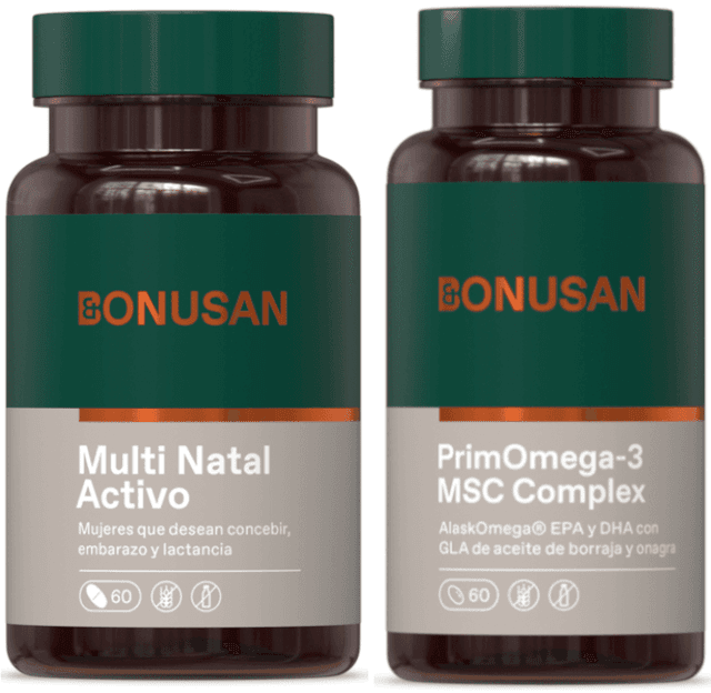 Imagen de Bonusan Multi Natal Activo vitamina prenatal 60 comprimidos en OfertitasTOP